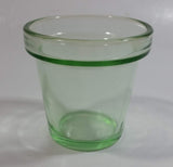 Lime Green 2 1/2" Tall Miniature Flower Pot