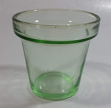 Lime Green 2 1/2" Tall Miniature Flower Pot