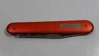 Grand Harvest Knife Serrated Tipped Butter Knife Style in Orange Case