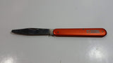 Grand Harvest Knife Serrated Tipped Butter Knife Style in Orange Case