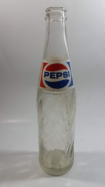 Vintage 1978 Glass Pepsi Bottle 10.6 oz fl 300mL English & French