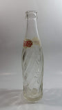 Vintage 1966 Dual Logo Pepsi-Cola Pepsi 10 Fl oz. Clear Twist Soda Pop Bottle