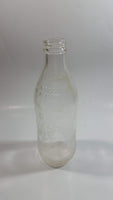 Vintage 1960s Tab Sugar Free Soda Pop Drink 10 Fl oz. Embossed Clear Glass Bottle