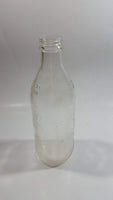 Vintage 1960s Tab Sugar Free Soda Pop Drink 10 Fl oz. Embossed Clear Glass Bottle