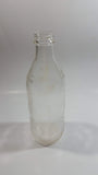 Vintage 1960s Tab Sugar Free Soda Pop Drink 10 Fl oz. Embossed Clear Glass Bottle