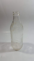 Vintage 1960s Tab Sugar Free Soda Pop Drink 10 Fl oz. Embossed Clear Glass Bottle