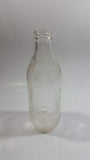 Vintage 1960s Tab Sugar Free Soda Pop Drink 10 Fl oz. Embossed Clear Glass Bottle