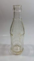 Rare Hard To Find Antique Silver Tip Bottlers Kamloops B.C. 6 1/2 Fl oz Embossed Clear Glass Beverage Bottle