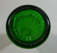 Very Rare Antique Canada Dry Ginger Ale Embossed Green Glass Beverage Bottle