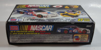 1999 Mega Bloks 9942 NASCAR The Official Mark Martin Building Set Valvoline #6 Race Car and Garage Set 27 pcs New in Box Sealed