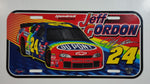 1998 J.G. Motorsports Hendrick Motorsports NASCAR 50th Anniversary #24 Jeff Gordon DuPont Plastic Vehicle License Plate Tag