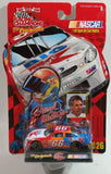 1989-1999 Racing Champions The Originals NASCAR #66 Darrell Waltrip Big K-Mart Ford Taurus White Red Orange Blue Die Cast Toy Race Car Vehicle with Stand - New in Package Sealed