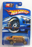 2006 Hot Wheels Torpedo Jones Dark Yellow Die Cast Toy Car Vehicle - New in Package Sealed