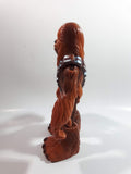 2004 Playskool Hasbro Lucasfilm Star Wars Jedi Force 7" Tall Chewbacca Toy Action Figure