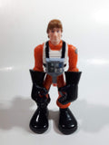 2004 Playskool Hasbro Lucasfilm Star Wars Jedi Force Luke Skywalker 6" Tall Toy Action Figure