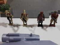 1998 LFL Galoob GTI Star Wars Action Fleet Gian Speeder and Theed Palace Micro Machines Toy Action Figures and Palace Incomplete Set