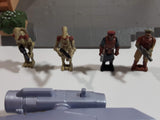 1998 LFL Galoob GTI Star Wars Action Fleet Gian Speeder and Theed Palace Micro Machines Toy Action Figures and Palace Incomplete Set