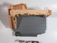 1998 LFL Galoob GTI Star Wars Action Fleet Gian Speeder and Theed Palace Micro Machines Toy Action Figures and Palace Incomplete Set