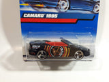 1999 Hot Wheels Camaro Convertible Black Die Cast Toy Car Vehicle New in Package