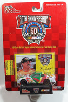 1998 Racing Champions NASCAR 50th Anniversary #5 Terry Labonte Kellogg's Chevrolet Monte Carlo White Red Green Yellow Die Cast Toy Race Car Vehicle with Collector Card and Display Stand - New in Package Sealed