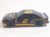 1992 Road Champs NASCAR #2 Rusty Wallace AC Spark Plugs Pontiac Grand Prix 1/43 Scale Die Cast Toy Race Car Vehicle