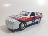 1991 Mars Inc #8 Mars Snickers Brand Buick Regal Pullback Friction Motorized 1/48 Scale White Die Cast Toy Race Car Vehicle