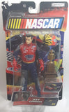 2003 Jakks Pacif Road Champs NASCAR #24 Jeff Gordon DuPont 6" Tall Toy Race Car Driver Figure with Accessories