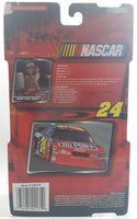 2003 Jakks Pacif Road Champs NASCAR #24 Jeff Gordon DuPont 6" Tall Toy Race Car Driver Figure with Accessories