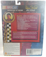 1997 ToyBiz Special Edition NASCAR Superstars Of Racing #94 Bill Elliot McDonald's 5" Tall Toy Race Car Driver Figure with Helmet, Trophy, Hood, and Fleer Ultra Collector Card New in Package