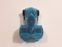 2011 Hot Wheels El Super Fasto Clear Blue Die Cast Toy Car Vehicle