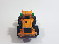 2012 Matchbox MBX Island Quarry King Dark Yellow Front End Loader Die Cast Toy Car Construction Vehicle