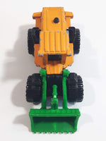 2012 Matchbox MBX Island Quarry King Dark Yellow Front End Loader Die Cast Toy Car Construction Vehicle