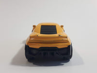 Unknown Brand DK-GT Yellow Die Cast Toy Car Vehicle