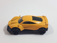 Unknown Brand DK-GT Yellow Die Cast Toy Car Vehicle