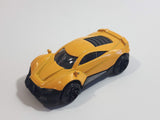 Unknown Brand DK-GT Yellow Die Cast Toy Car Vehicle