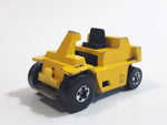 Vintage 1981 Hot Wheels Workhorses Caterpillar CAT Fork Lift C v80 Yellow Die Cast Toy Car Construction Vehicle