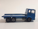 1980s Majorette Saviem Toy Truck Dark Blue Die Cast Toy Car Vehicle 1/100 Scale