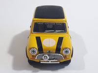 Hongwell Mini Cooper Britax-Cooper #79 Steve Neal GordonSpice Yellow Die Cast Toy Car Vehicle with Opening Doors