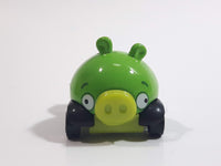 2012 Hot Wheels Angry Birds Minion Pig Green Die Cast Toy Car Vehicle