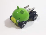 2012 Hot Wheels Angry Birds Minion Pig Green Die Cast Toy Car Vehicle