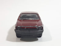 Majorette Renault 25 No. 222 Dark Red Burgundy Maroon 1/63 Scale Die Cast Toy Car Vehicle with Opening Doors