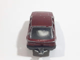 Majorette Renault 25 No. 222 Dark Red Burgundy Maroon 1/63 Scale Die Cast Toy Car Vehicle with Opening Doors