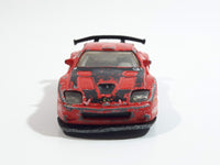 2005 Hot Wheels First Editions: Realistix Ferrari 575 GTC Red Die Cast Toy Race Car Vehicle