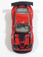 2005 Hot Wheels First Editions: Realistix Ferrari 575 GTC Red Die Cast Toy Race Car Vehicle