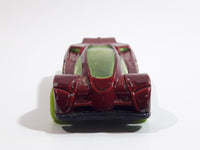 2015 Hot Wheels Nitrobot Attack Side Draft Dark Red Die Cast Toy Car Vehicle