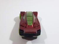 2015 Hot Wheels Nitrobot Attack Side Draft Dark Red Die Cast Toy Car Vehicle