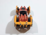 2001 Hot Wheels First Editions Shredster Orange and Dark Yellow Die Cast Toy Car Vehicle