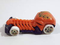 2018 Hot Wheels Holiday Racers Skull Crusher Orange and Purple Die Cast Toy Car Vehicle