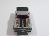 2009 Hot Wheels Heat Fleet 68 El Camino Metalflake Silver Die Cast Toy Muscle Car Vehicle