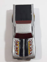 2009 Hot Wheels Heat Fleet 68 El Camino Metalflake Silver Die Cast Toy Muscle Car Vehicle